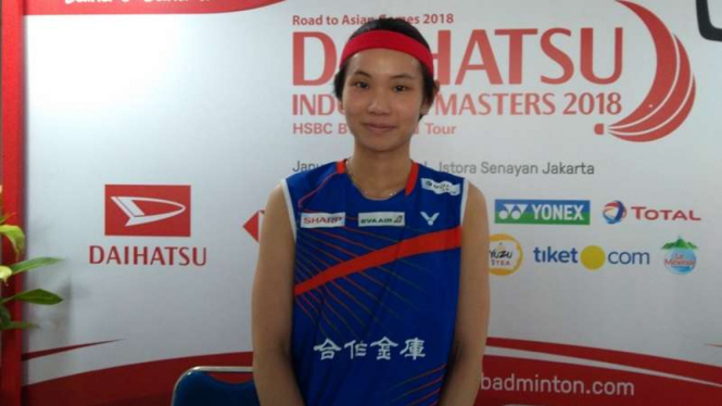 Tunggal putri Taiwan, Tau Tzu Ying di ajang Daihatsu Indonesia Masters.