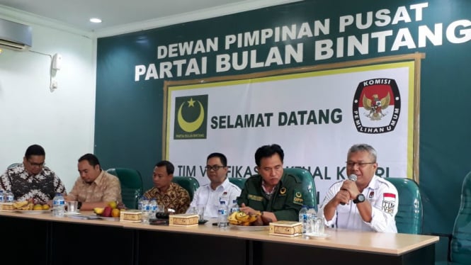 Verifikasi faktual KPU di DPP PBB