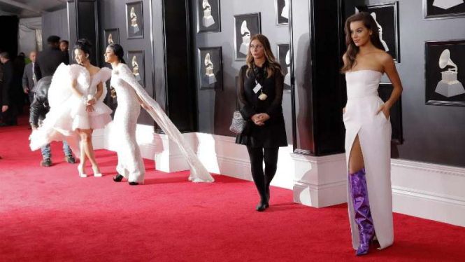 Momen red carpet di Grammy 2018 yang selalu dinanti
