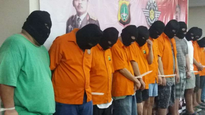 Komplotan sopir taksi online melakukan order fiktif ditangkap