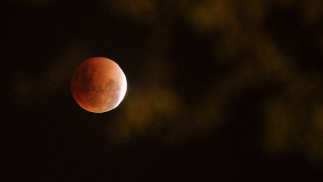 Fenomena Gerhana Bulan Super Blue Blood Moon