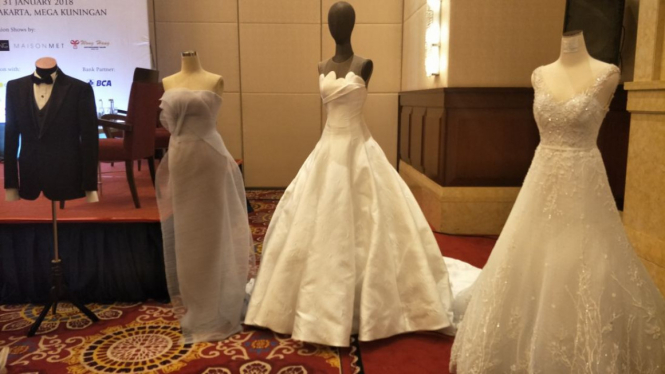 Koleksi busana pengantin dari desainer ternama Indonesia