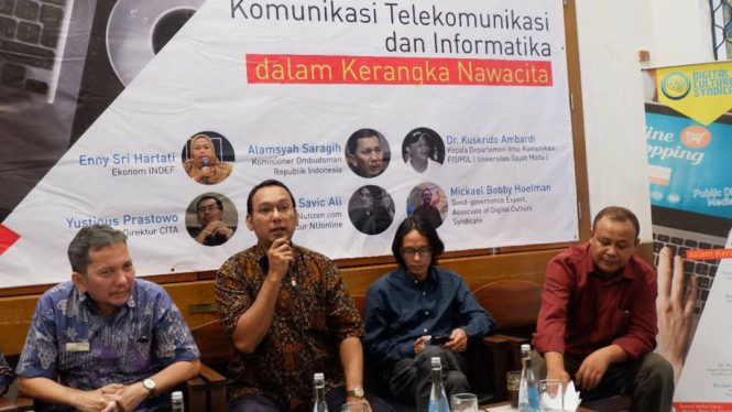 Diskusi Catatan Tahun 2017 Bidang Komunikasi Telekomunikasi dan Informatika