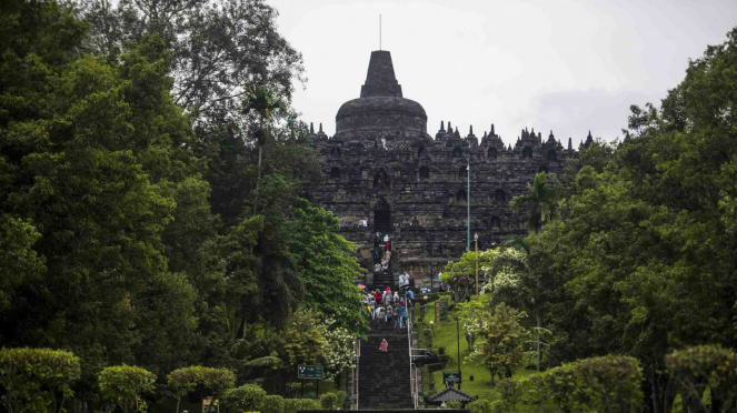 Candi Borobudur.