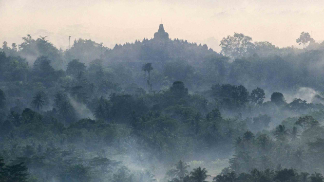 Eksotika Candi Borobudur Tak Pernah Lekang