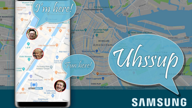 Aplikasi pesaing WhatsApp buatan Samsung, Uhssup