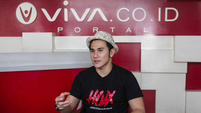 Vino G Bastian Sambangi VIVA.co.id, Promo HOAX.