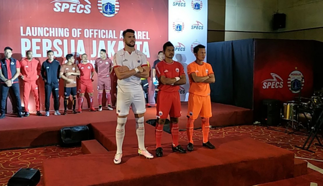 Persija Luncurkan Jersey dan skuat 2018.