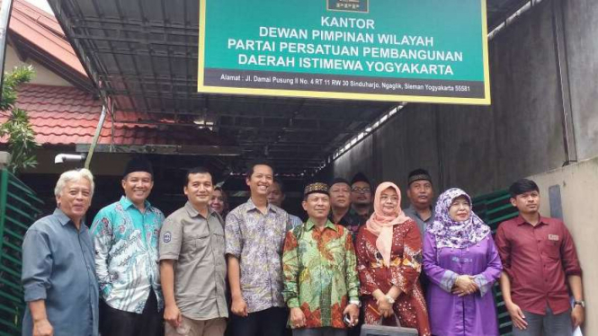 KPU Yogyakart dan DPW PPP Yogyakarta saat verifikasi faktual.