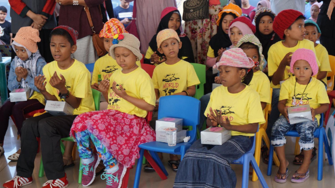 Anak-anak penderita kanker di Aceh