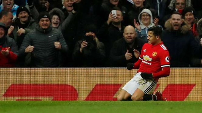 Penyerang Manchester United, Alexis Sanchez