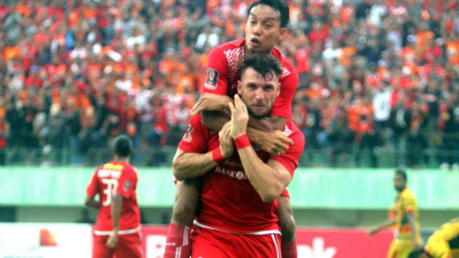 Penyerang Persija Jakarta, Marko Simic.