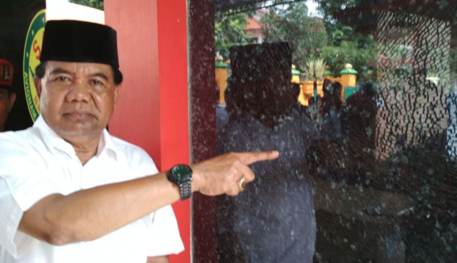Rumah  Mayjen TNI (Purnawirawan) Tatang Zaenudin ditembaki 