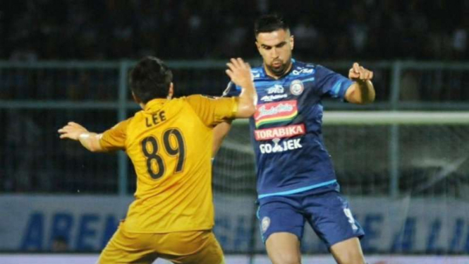 Pertandingan Arema FC di Piala Presiden 2018