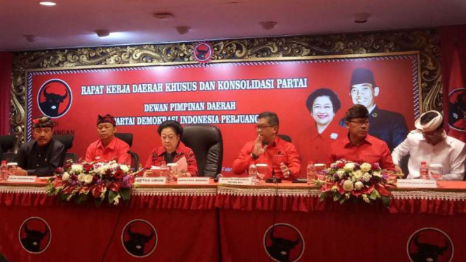 Megawati Soekarnoputri pimpin pengarahan kader pemenangan Pilkada Bali