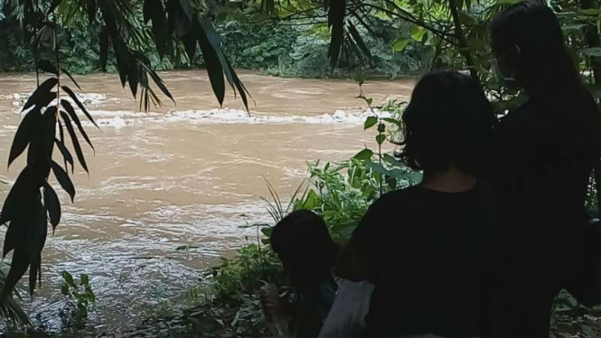 sungai Ciliwung Depok.