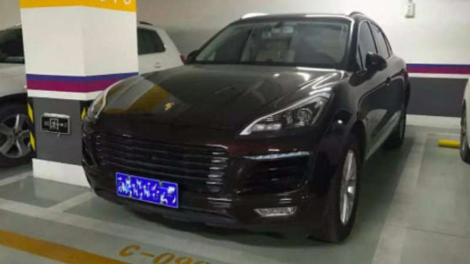 Zotye mirip Porsche.