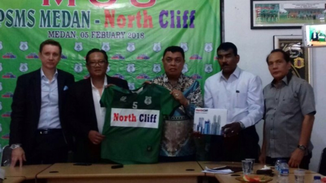 NorthCliff jadi sponsor utama PSMS Medan.