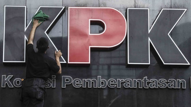 Ilustrasi Kantor Komisi Pemberantasan Korupsi  (KPK) di Jakarta.