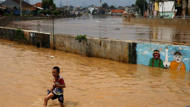 Banjir merendam Jatinegara, Jakarta, 5 hingga 6 Februari 2018