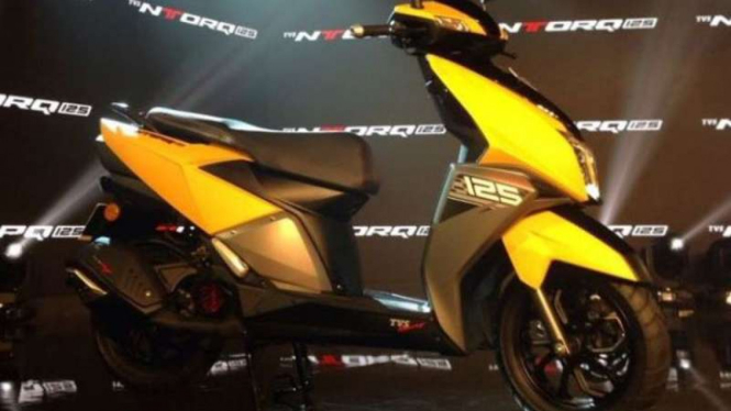 TVS Ntorq 125 diluncurkan.