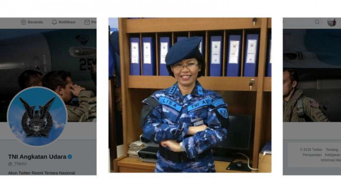 Salah seorang personel pengelola akun Twitter TNI AU, Kolonel Lisa Margaretha, meninggal dunia.
