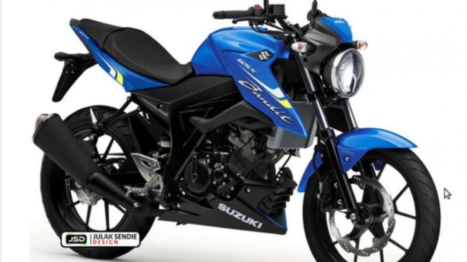 Rendering Suzuki Bandit 150.