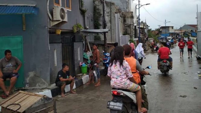 Banjir di kampung pulo, Jakarta Timur