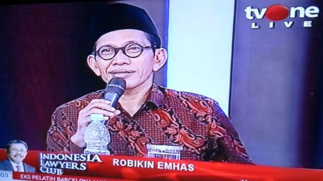 Ketua PBNU Robikin Emhas