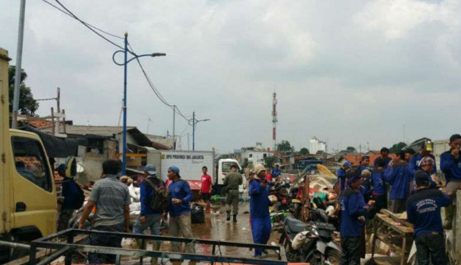 Kawasan Kampung Pulo, Jakarta Timur