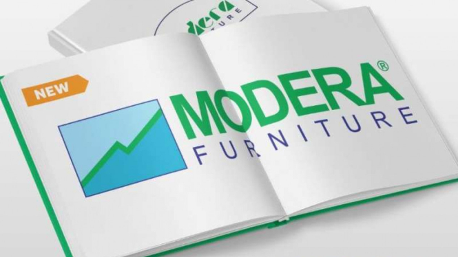 Komposisi Logo Baru Modera Furniture
