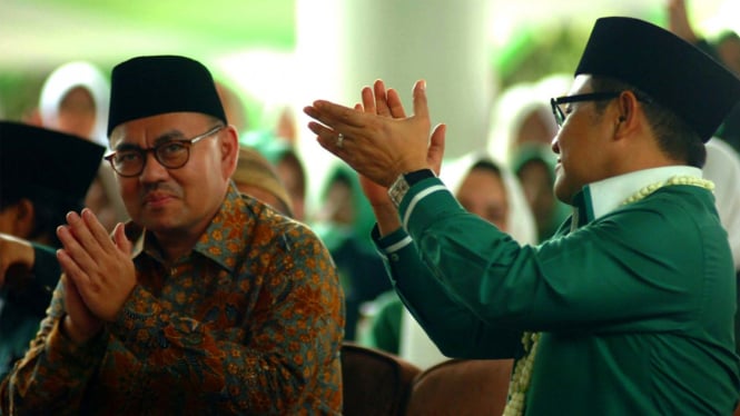 Cagub Jawa Tengah Sudirman Said & Ketua Umum DPP PKB, Muhaimin Iskandar