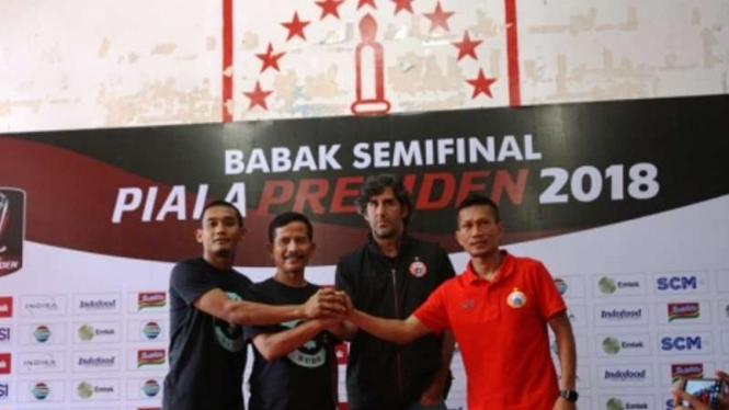 Konferensi pers jelang PSMS Vs Persija