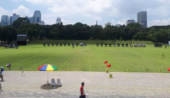 Venue cabang Panahan Asian Games 2018 di Kawasan Gelora Bung Karno