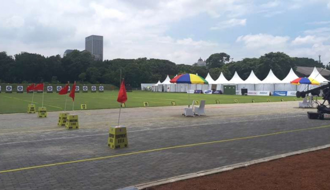 Venue cabang Panahan Asian Games 2018 di Kawasan Gelora Bung Karno