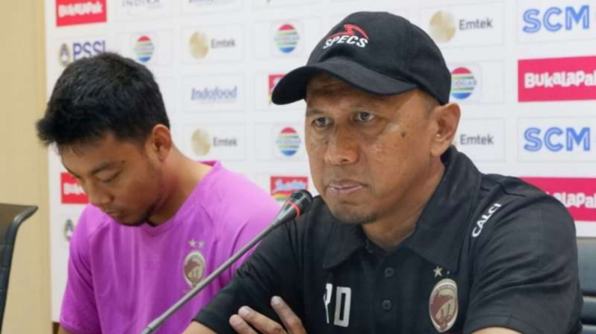 Pelatih Sriwijaya FC, Rahmad Darmawan.