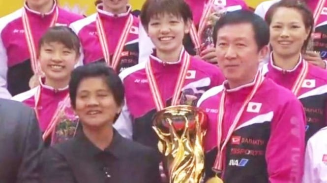 Tim bulutangkis putri Jepang rebut gelar Badminton Asia Team Championship 2018