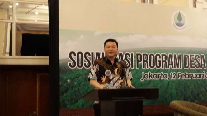 Kepala Badan Restorasi Gambut Nazir Foead, di Jakarta, Senin, 12 Februari 2018