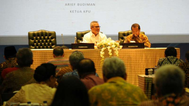 Rapat Kerja KPU dengan Kepala Perwakilan RI di luar negeri, di Jakarta