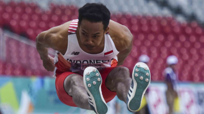 Atlet lompat jauh putra Indonesia, Sapwaturrahman