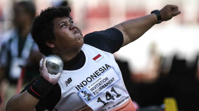 Atlet tolak peluru Indonesia, Eki Febri Ekawati