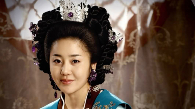 Go Hyun Jung saat berperan di Queen Seondeok.