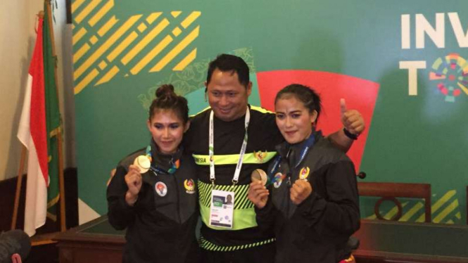 Pencak silat Indonesia gondol empat medali di test event Asian Games.