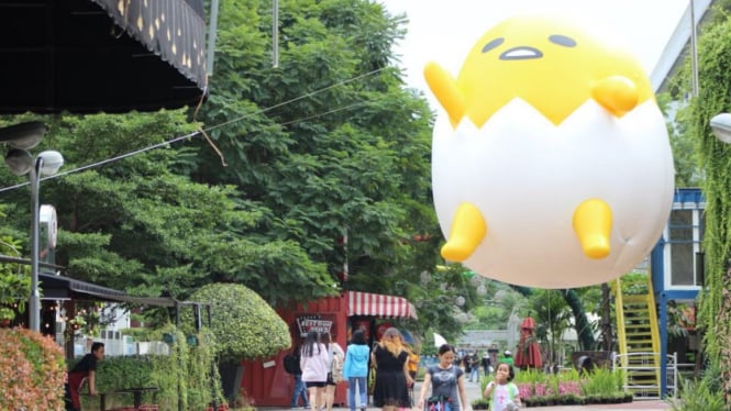 Telur Gudetama di Mal Kelapa Gading