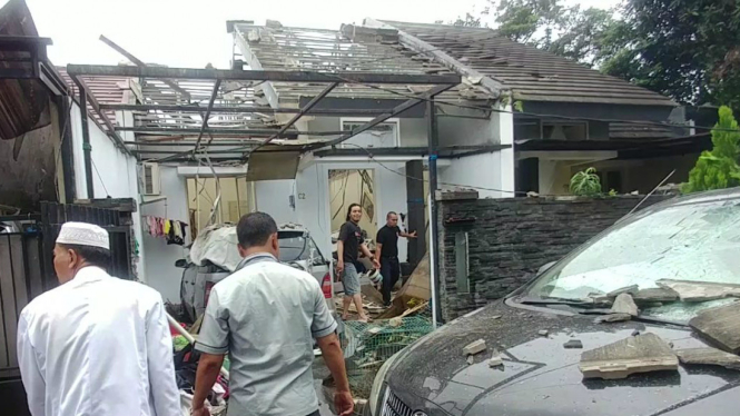 Ledakan 11 rumah di Bogor