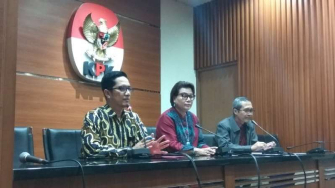 KPK umumkan Bupati Subang, Imas Aryuningsih, sebagai tersangka.