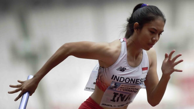 Pelari estafet putri Indonesia, Jeany Nuraini Amelia Agreta