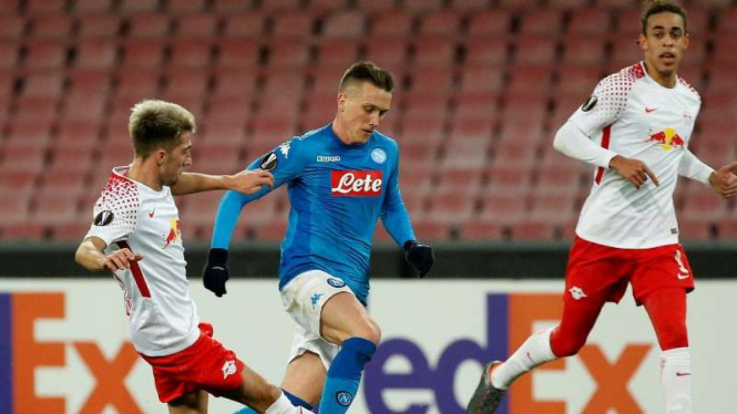 Napoli vs LB Leipzig pada Liga Europa