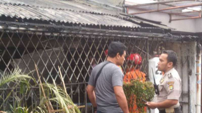 Kebakaran rumah di Pademangan tewaskan tiga orang, Sabtu, 17 Februari 2018. 