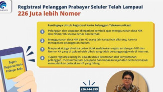 Segera Registrasi Kartu Prabayar atau Diblokir Total